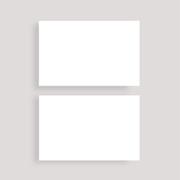 Tarjeta visita blanco y negro personalizable - Imagen 1